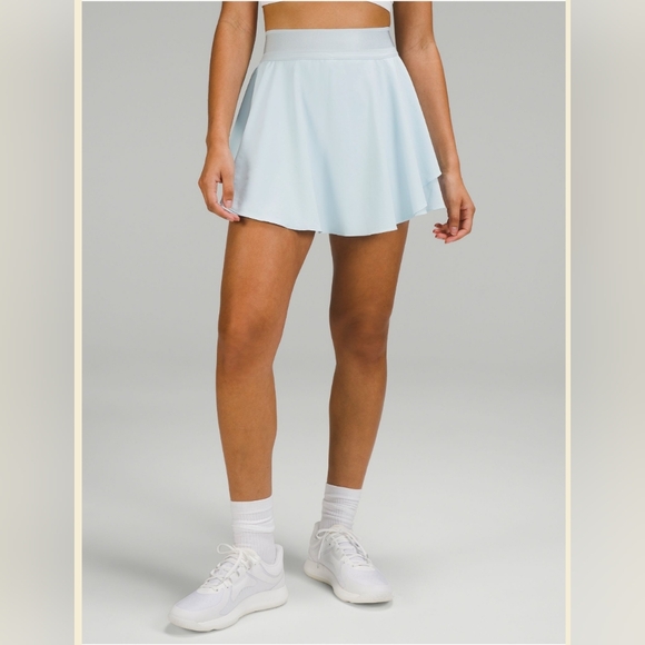 lululemon athletica Dresses & Skirts - Court Rival High-Rise Skirt *Long, Size 2, Powder Blue